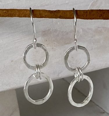 Loopy earrings, double link